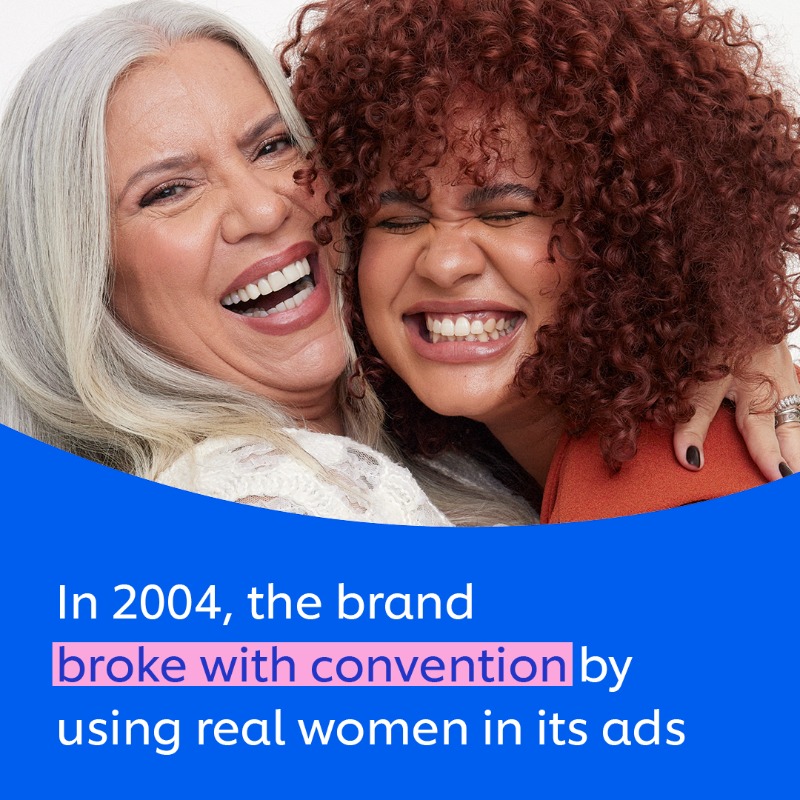 Unilever's tweet photo. Artificial intelligence is perpetuating unrealistic beauty standards.  

That’s why Dove is committing to never use AI to represent women in its ads and has renewed its vow to #KeepBeautyReal. 

Read more ⬇️ 

#UnileverBrands