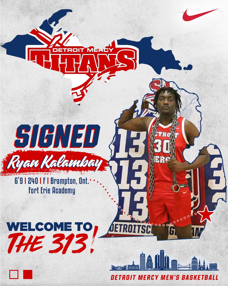 Detroit Mercy Men's Basketball (@detroitmercymbb) on Twitter photo Ryan Kalambay is now a Titan!
π Spent last season at <a href="/FortErieMBB/">Fort Erie International Academy Basketball</a> and averaged 9.1 pts., and 5.5 rebs., while shooting 53.9%
π Played with Canada Elite of the Under Armour Association and UPLAY Canada in the <a href="/NikeEYB/">EliteYouthBasketball</a>
#DetroitsCollegeTeam βοΈπ
π bit.ly/3VsJSKe Ryan Kalambay is now a Titan!
π Spent last season at <a href="/FortErieMBB/">Fort Erie International Academy Basketball</a> and averaged 9.1 pts., and 5.5 rebs., while shooting 53.9%
π Played with Canada Elite of the Under Armour Association and UPLAY Canada in the <a href="/NikeEYB/">EliteYouthBasketball</a>
#DetroitsCollegeTeam βοΈπ
π bit.ly/3VsJSKe