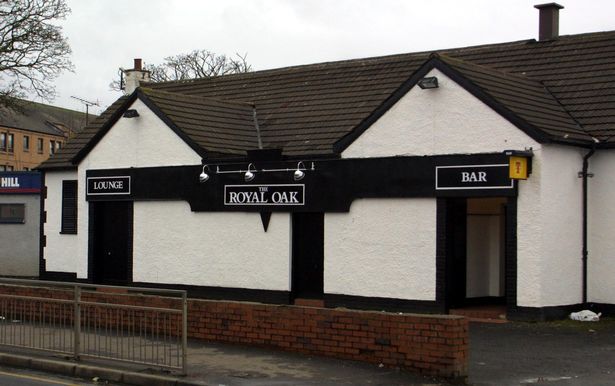 the Royal oak in nitshill Glasgow, sadly it got burned to the GROUND. I had a few 🍻🍺🍻🍺🍻🍺🍻 there,
