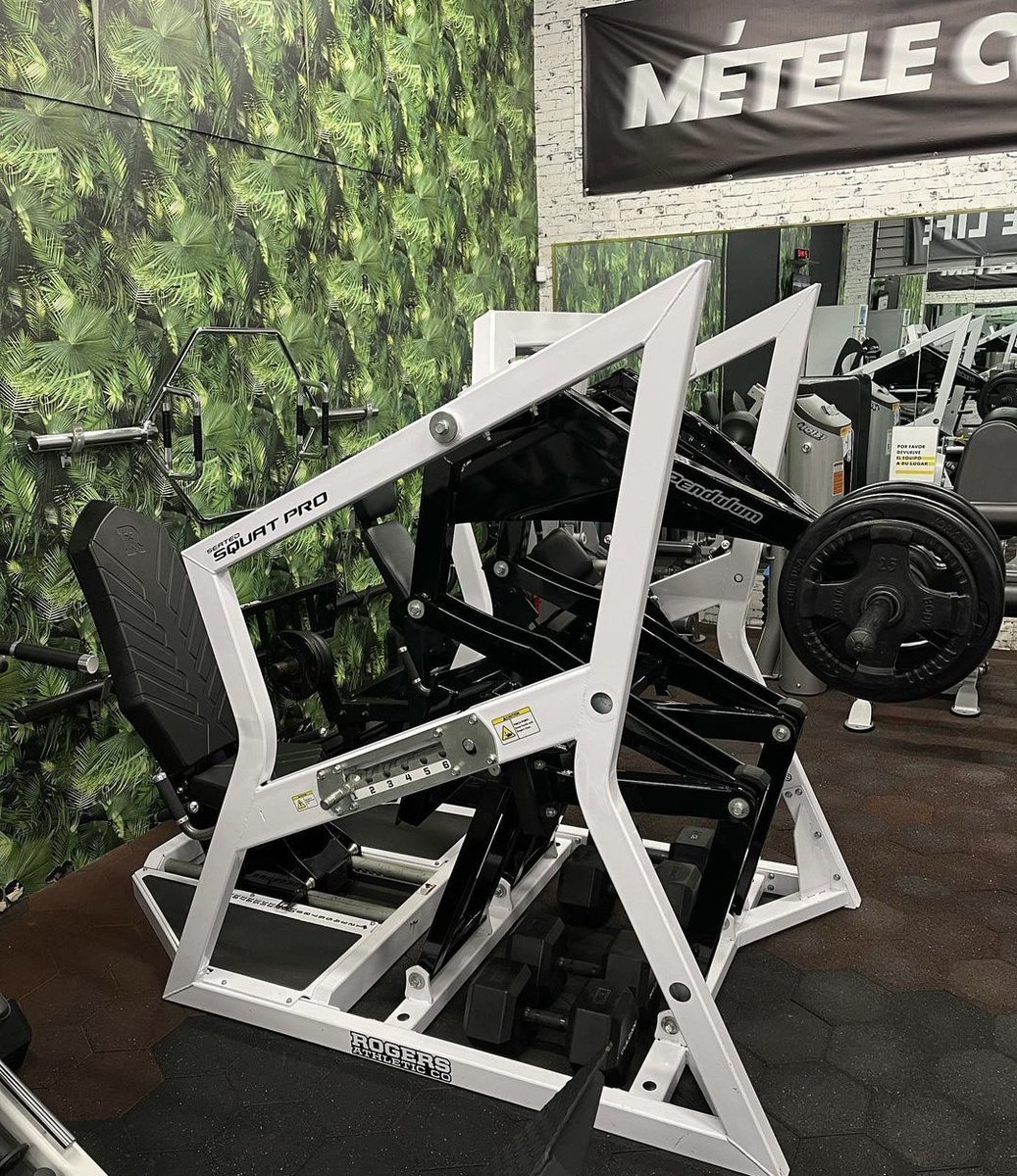 The Pendulum Seated Squat Pro👀