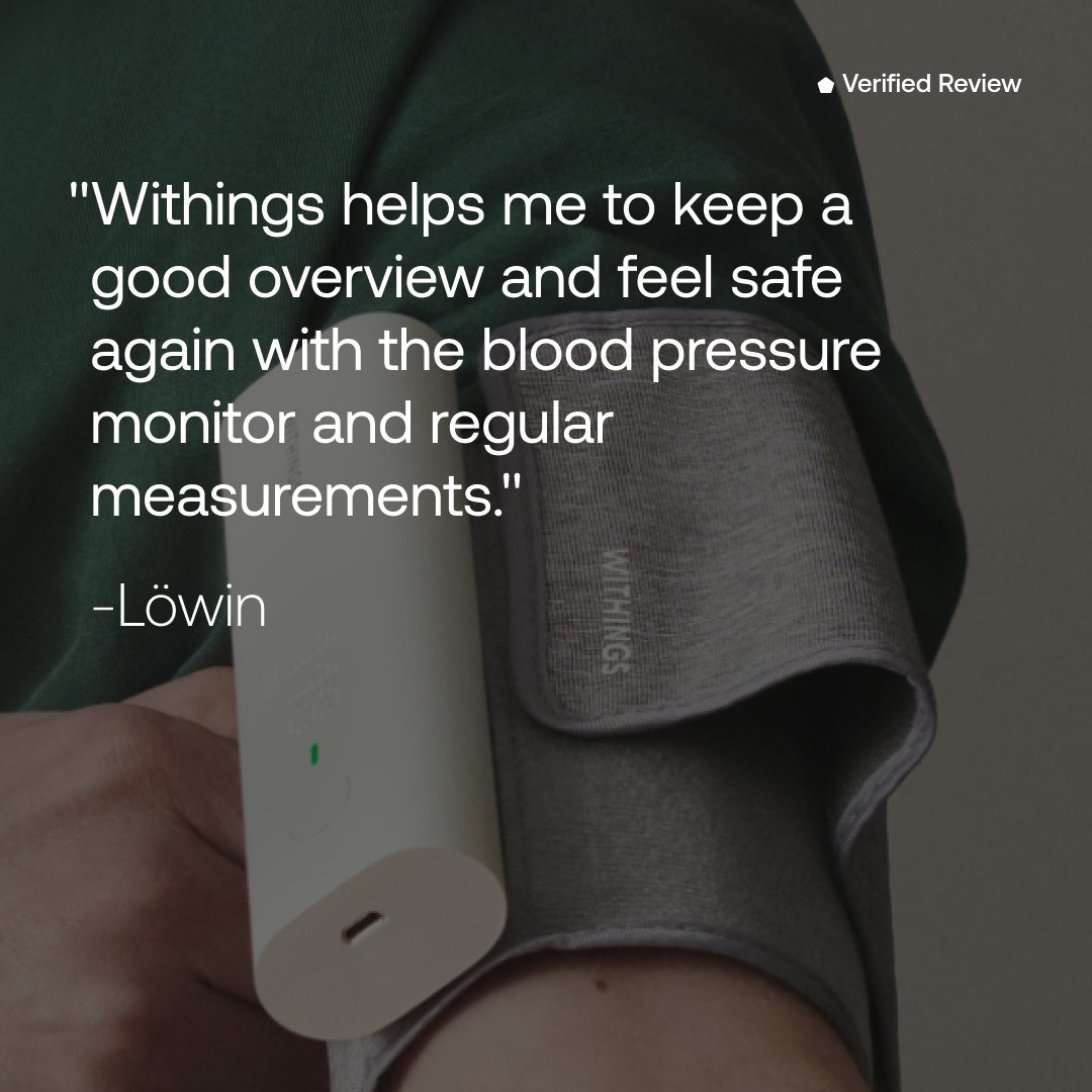 Withings tweet media