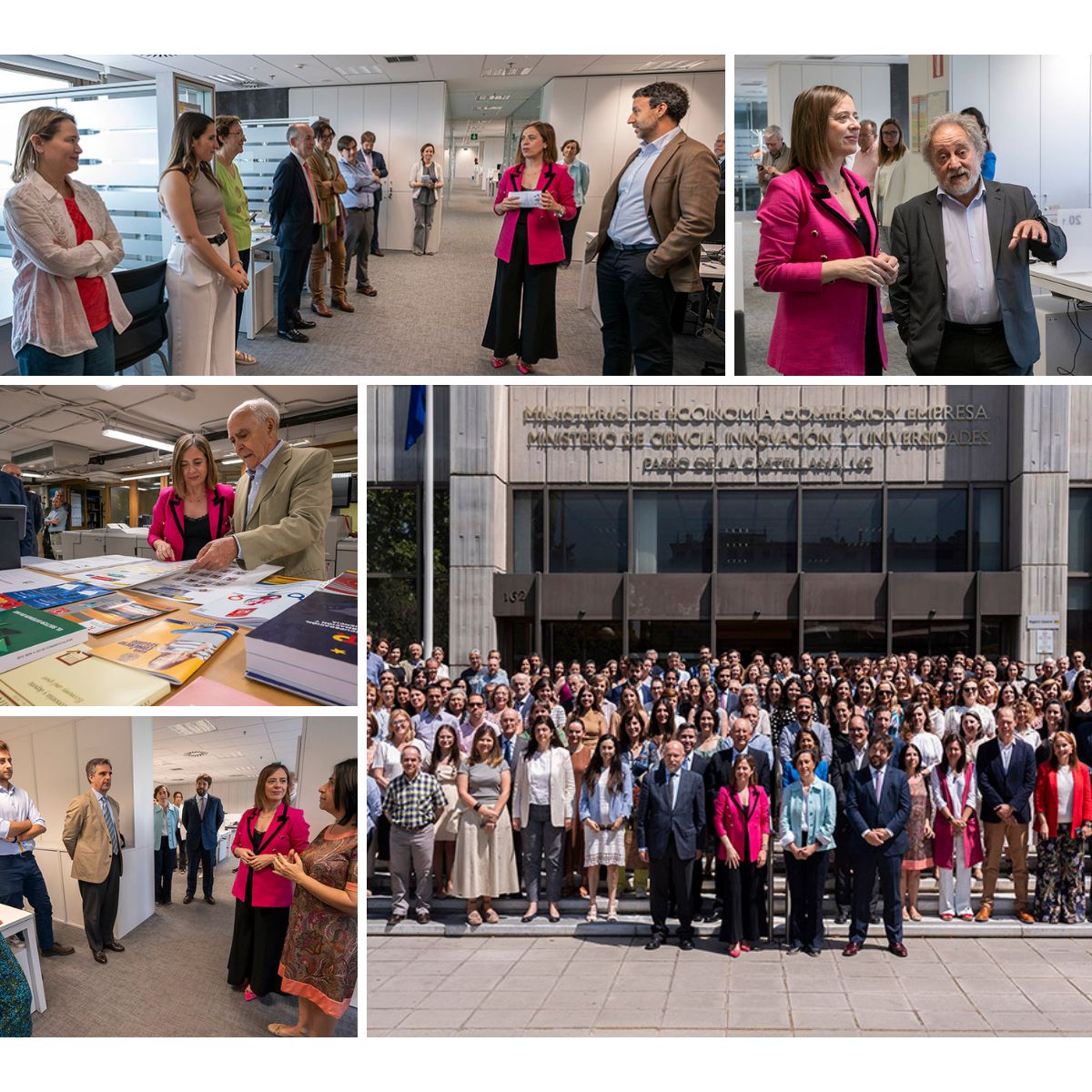 Hoy <a href="/ls_amparo/">Amparo López Senovilla</a> se ha reunido con los diferentes equipos de la <a href="/SE_Comercio/">Secretaría de Estado de Comercio</a> para compartir impresiones. 

Ha resaltado su esfuerzo y compromiso por impulsar cada día el #comercio exterior e interior como palanca para el crecimiento económico y la competitividad de las empresas.