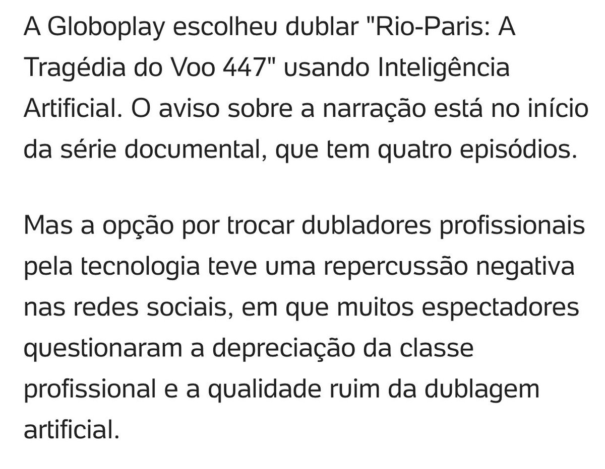 LenioStreck's tweet photo. E vai piorar! Mas tem quem goste. E ainda dizem q os q são contra são retrógrados. Então tem cabimento usar robôs para dublagem? É o início do fim. Ok. Sou um jurássico? Está bem. Sem problemas. https://t.co/aebamMEYo2