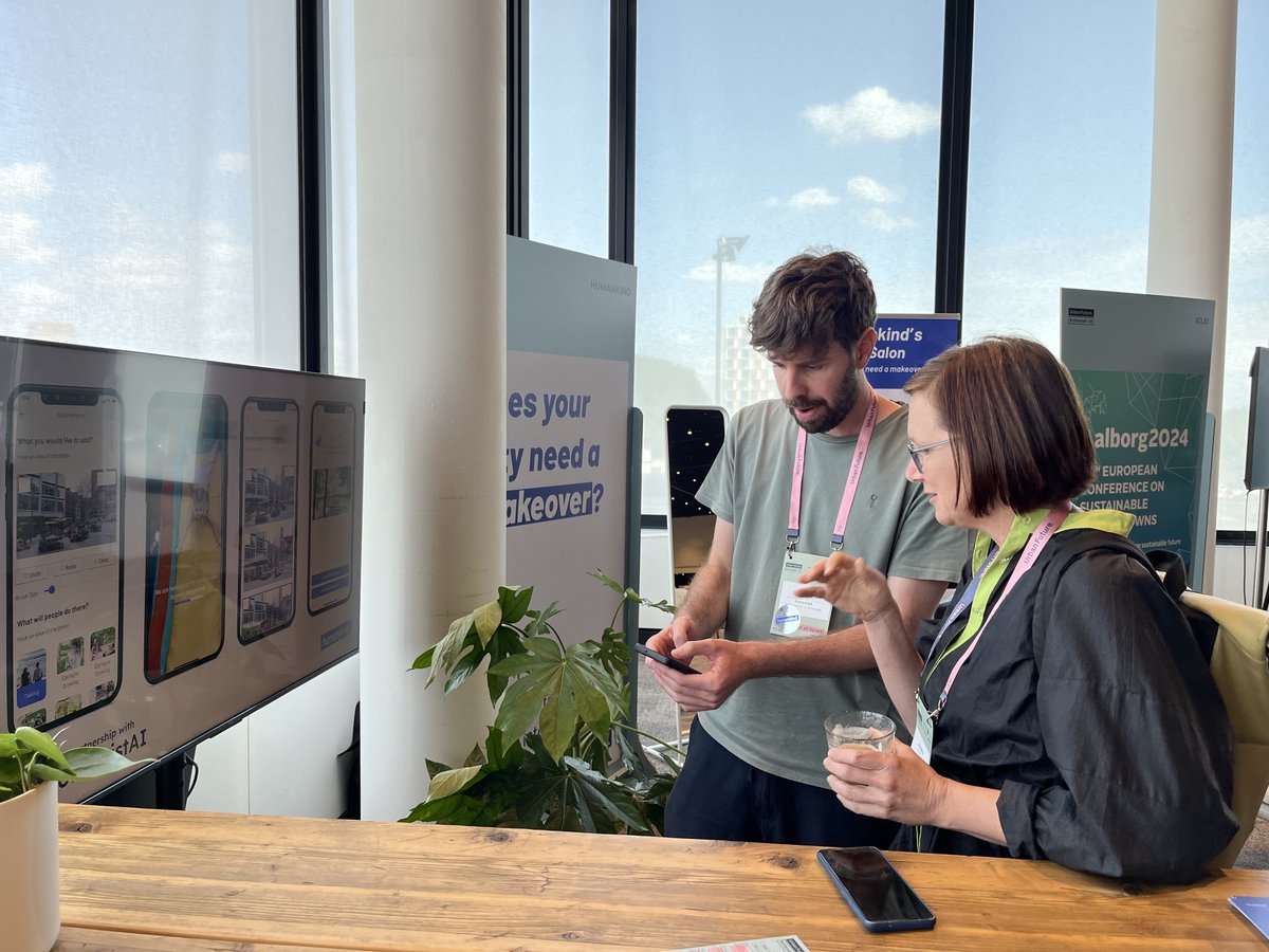 humankindcity's tweet photo. @UrbanFutureConf is here and we are so excited. We can finally reveal what we had been cooking for this edition of Urban Future: 

Does your city need a makeover? We got you, welcome to Humankind’s Hair Salon!

Here are a few photos from today, will we see you tomorrow?

#UF24 https://t.co/z6iRuBRmxS