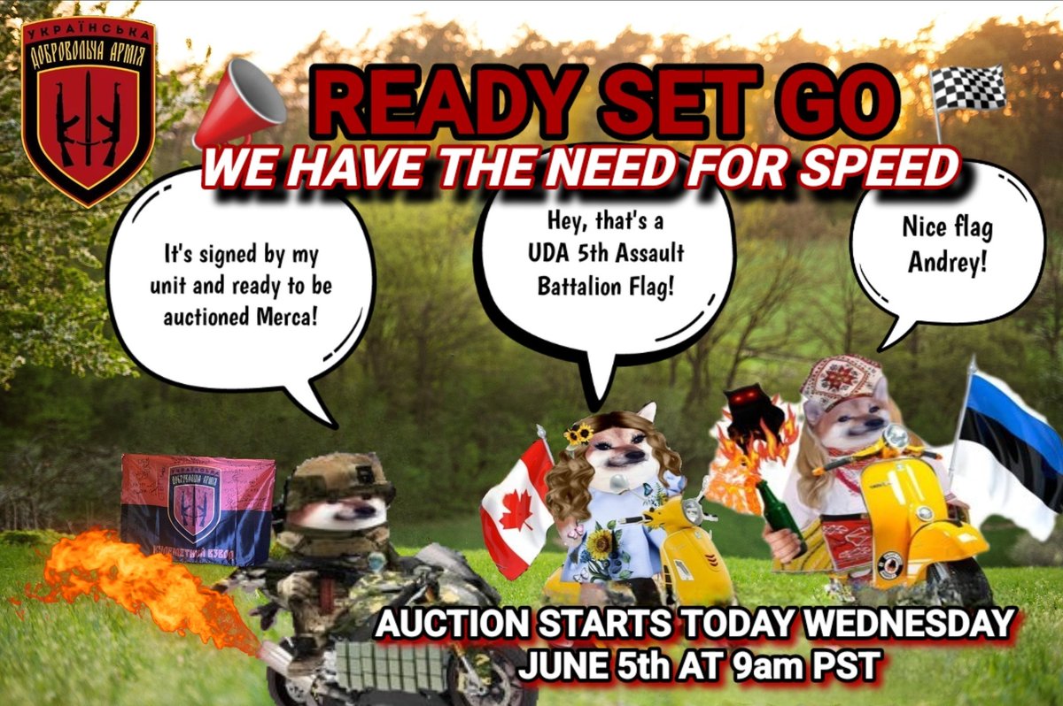 lorchan50's tweet photo. 🚨 THE NEED FOR SPEED🚨
        👀FLAG AUCTION👀
                 ‼️PANIC‼️
UDA 5th Assault Battalion Flag signed by @__sweety__UDA,     Andrey and his unit.
        📣FLAG AUCTION📣
    🔥TO HIGHEST BIDDER🔥
  🏁CLOSES MIDNIGHT PST🏁
 ✨️Put your bids in the replies 
        to this post or DM 
@MercaFleur and @lorchan50 
       Starting Bid $150 USD