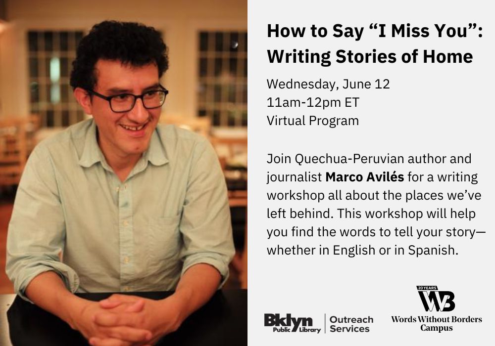 Thank you to <a href="/MarcoAvilesH/">Marco Avilés</a> and <a href="/AraceliPomaZ/">Araceli Poma</a> for an electrifying reading and performance at Brooklyn Heights Library with WWB Campus—it was a joy, and we can’t wait for our 6/12 virtual writing workshop with Avilés! buff.ly/4ebSX1q