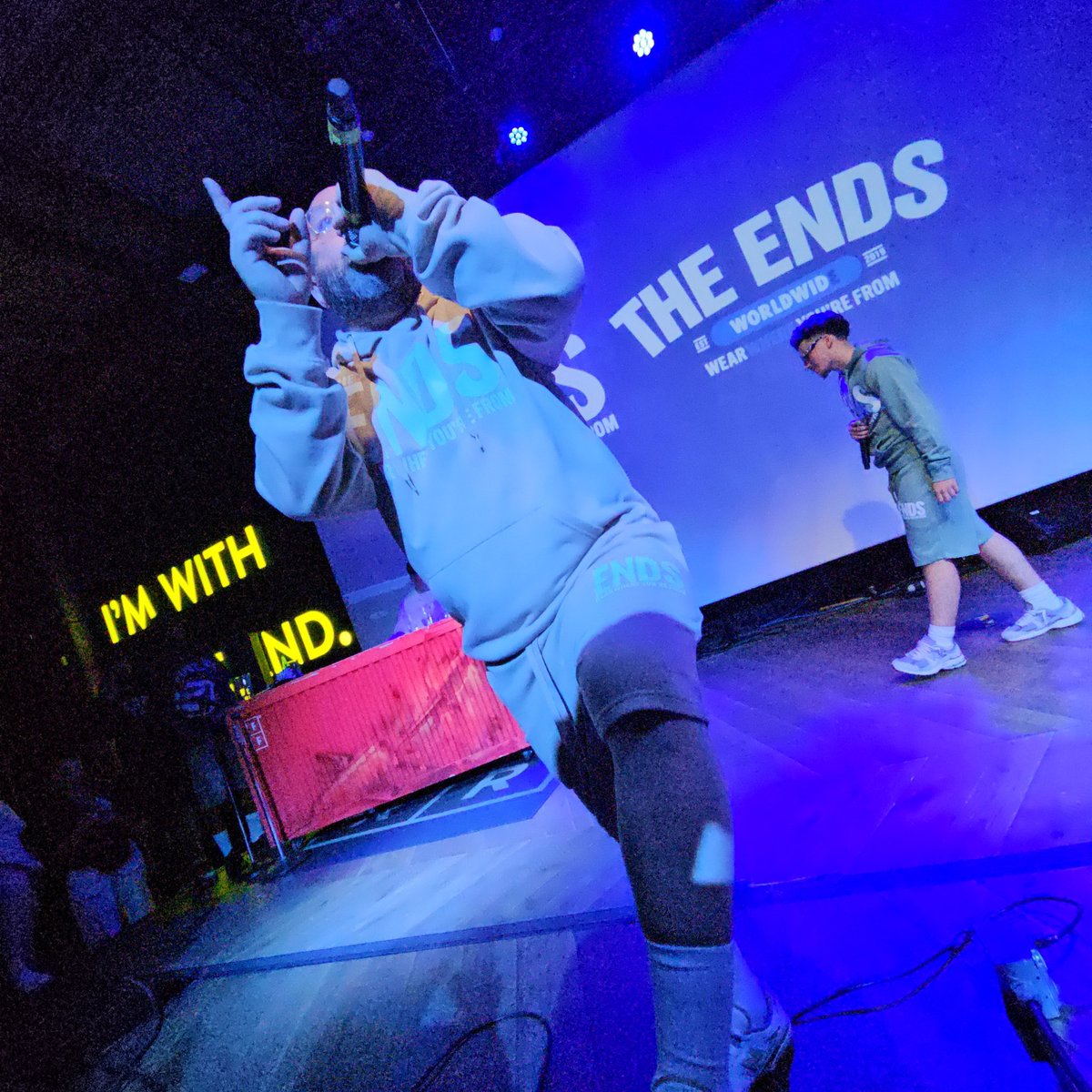 I performed for an hour and a half with my son doing my back ups. He stole the show &amp; told me this morning that was his childhood dream to rap with his pops. I can’t explain the high I’m on. 💙