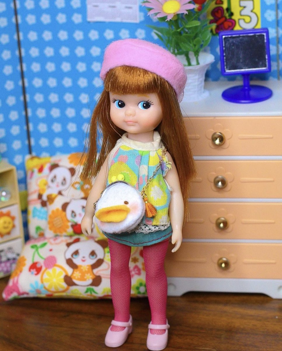 tampopodaisy's tweet photo. 👗🦆ちえドレスアップ 🦆👗
#シバ製作所チカちゃん #シバ製チカちゃん #レトロ #シバ製作所 #chikachan #chikachandoll #shibadoll https://t.co/ybeSDHGRMC