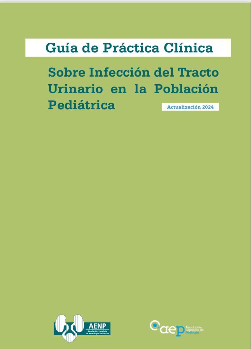 💫Nuevas pautas 2024 para el manejo de la Infección Orina en #Pediatría👇🏼

aenp.es/component/phoc…