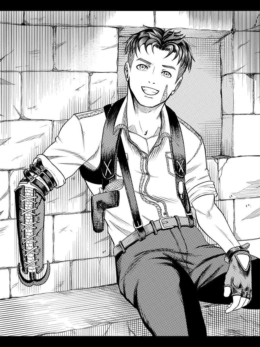 treppler_art's tweet photo. 🇫🇷FR: Hola tout le monde ! Deuxième illustration d’un de mes personnages ! 😜
➖
➖
🇬🇧ENG: Hello everyone ! Second illustration of one of my characters ! 😜
➖
#mangadrawing #mangaedit #mangatiktok #mangafr #mangaartist #mangaart https://t.co/LsUt3khObU
