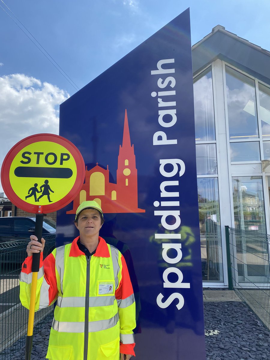 rso_natascha's tweet photo. We welcome Annette as our new school crossing patrol at Claylake, Spalding. https://t.co/LVPQawHjN1
