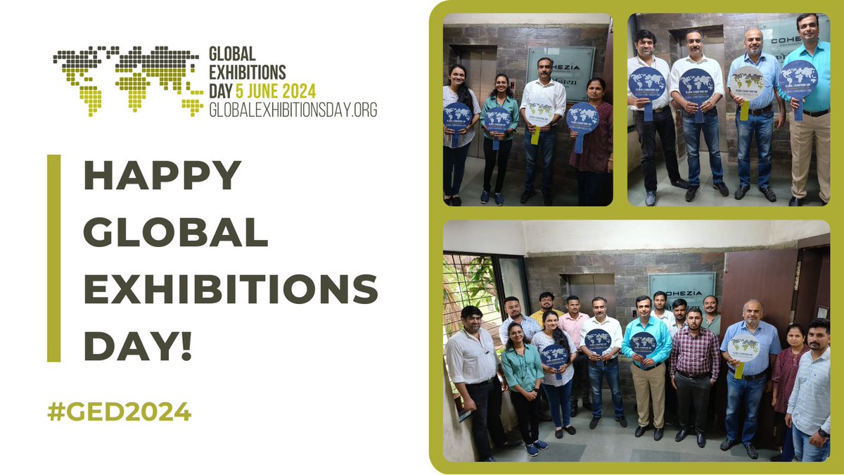 Coconnex's tweet photo. We wish everyone a very Happy Global Exhibitions Day!

#GED2024 @UFILive @kaihattendorf #eventprofs https://t.co/7SfW8XHnwA