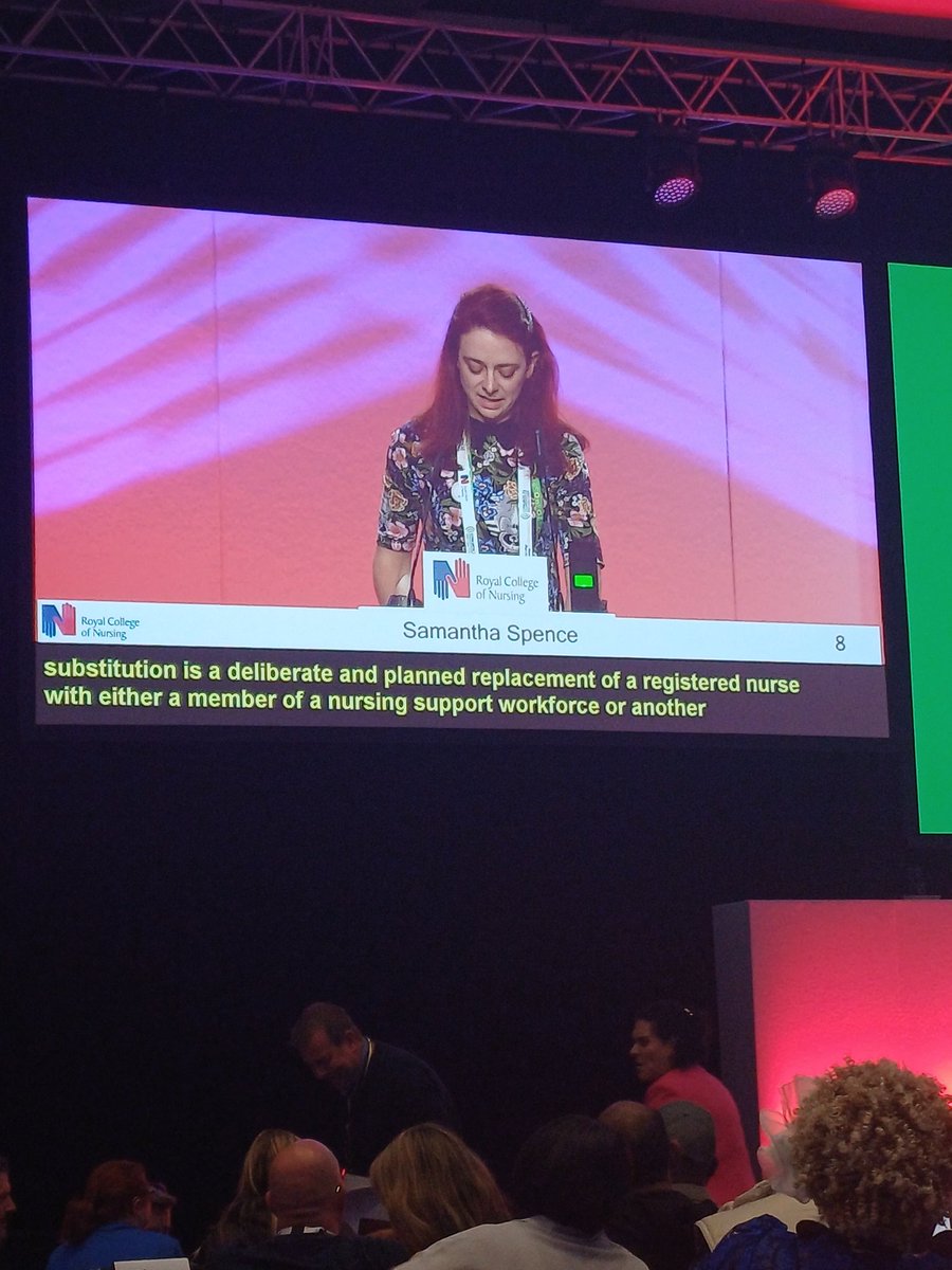 Debate 16: Registered Nurse Substitution
#RCNCongress24 #RCN24

<a href="/theRCN/">The RCN</a> <a href="/SouthEastRCN/">South East RCN 💙</a> <a href="/RcnSurrey/">SurreyRCNBranch</a>