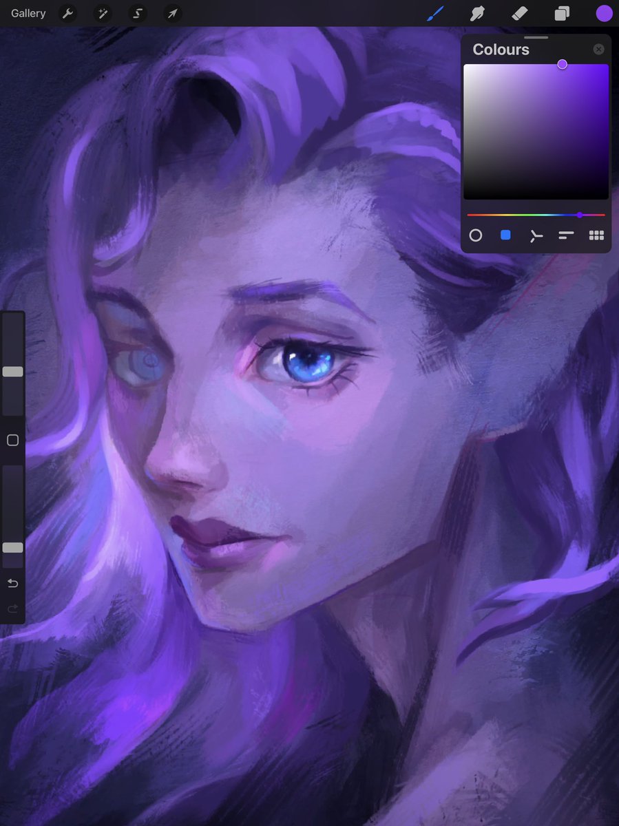 shauniraven's tweet photo. Experimenting with sketchy style for portraits✨ https://t.co/ehAInfZoVl