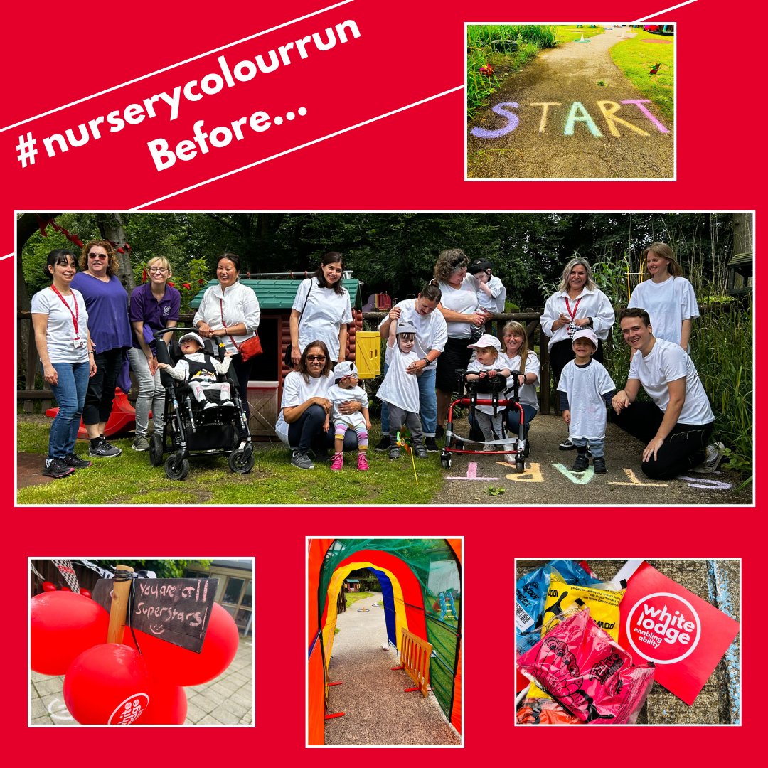 White_Lodge's tweet photo. 🌈🎨🏃♂️ We had a great time at our first Nursery Colour Run! Children tackled a fun, challenging course while getting showered in vibrant colours. Support us here: https://t.co/wI3DQCgl6J 💖 #ColourRun #Nursery #EYFS #VolunteersWeek #EnablingAbility https://t.co/sLuM3zWb4t