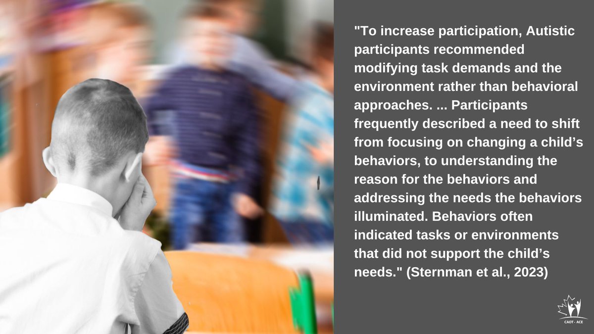 Neurodiversity-affirming strategies to support the occupational participation of neurodivergent individuals- buff.ly/4dzzuYc 

#OT365 #occupationaltherapy #OT