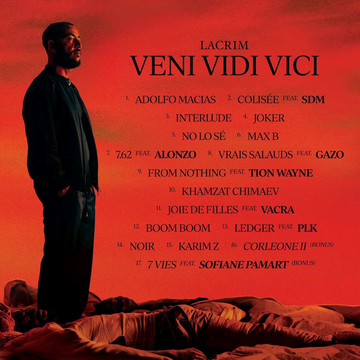 Lacrim_Officiel's tweet photo. 𝐕𝐄𝐍𝐈 𝐕𝐈𝐃𝐈 𝐕𝐈𝐂𝐈

Merci aux artistes présents sur le projet, merci à tout ce qui ont travaillé dessus et surtout merci à vous pour votre soutien après tant d’années 

DISPONIBLE PARTOUT LE 14 JUIN 🐅 https://t.co/eW7b1wW093