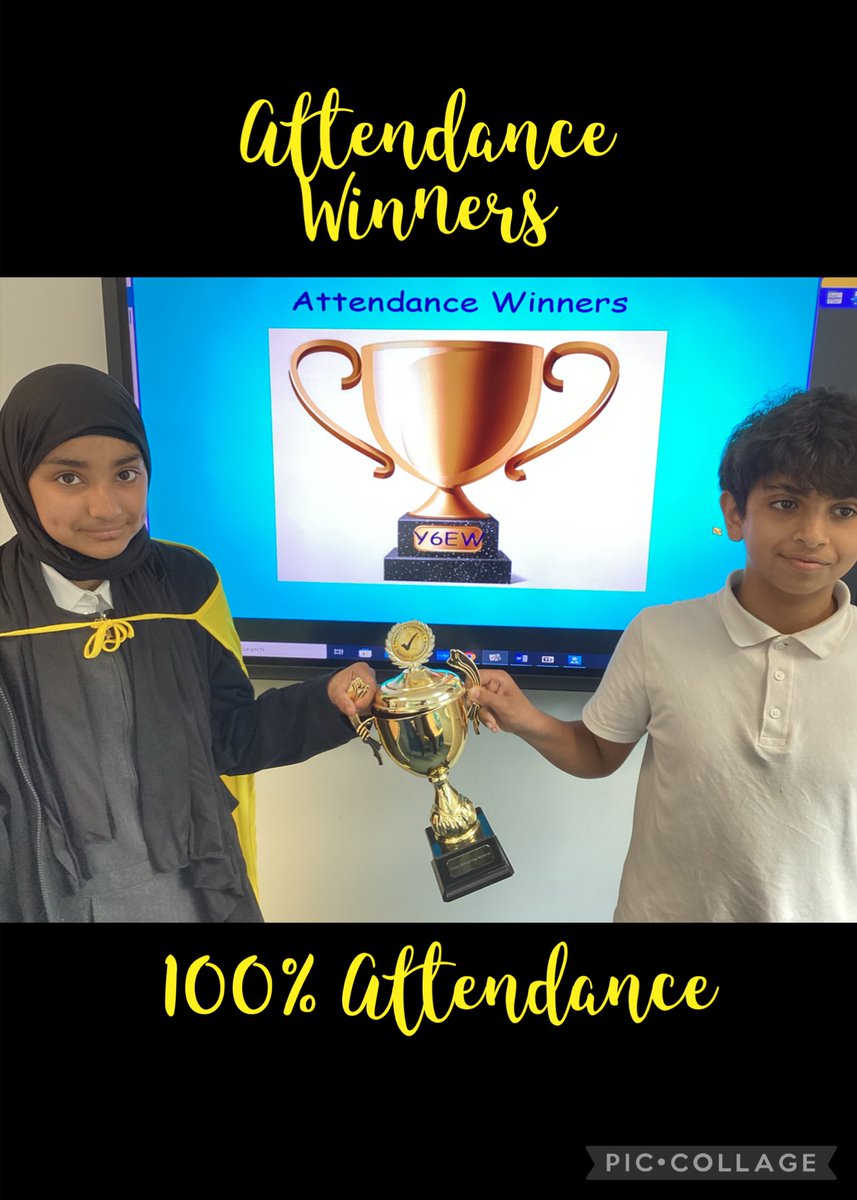 HucklowPrimary's tweet image. In the week before half term we had our first class achieve 100% attendance.

Congratulations Y6EW!

#attendancematters #learning #developandgrow