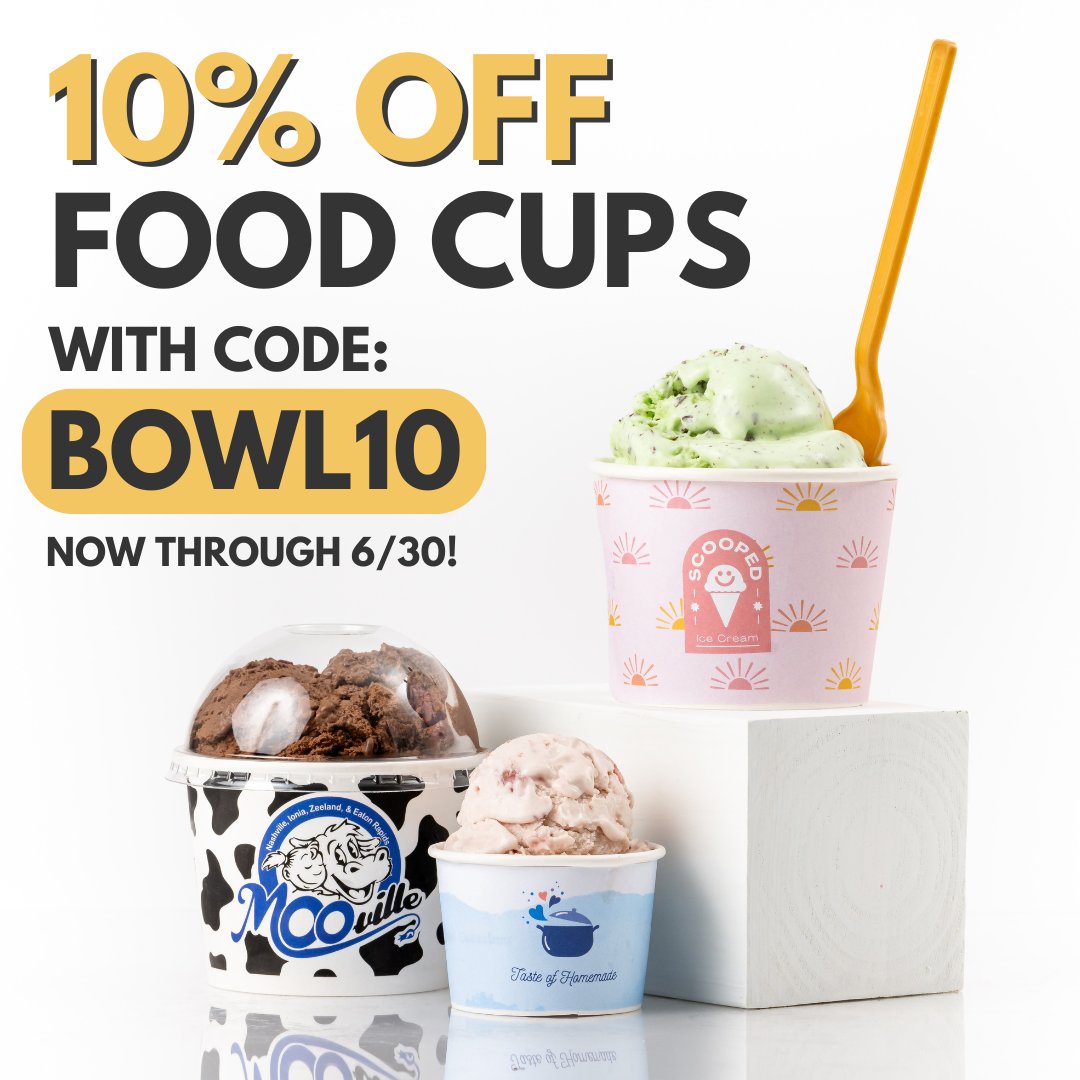 RadixBranding's tweet photo. Serve up success at your next business event, festival, trade show and more with custom food bowls! https://t.co/fimsKEtBX5

Now through 6/30/24, get 10% off your order with code BOWL10 at checkout!

#branding #businessmarketing #tradeshows #marketing https://t.co/PsLF6Zn9vL
