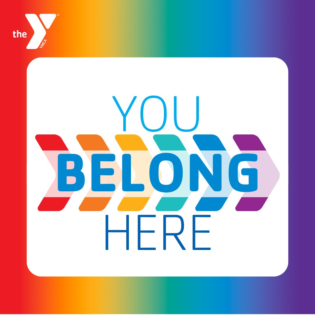 Huntington_YMCA's tweet photo. At the Huntington YMCA, you BELONG here. Pride Month is an opportunity to live up to our mission of providing a safe, welcoming community for all. #YPride #YForAll https://t.co/I8RnIVhNKQ