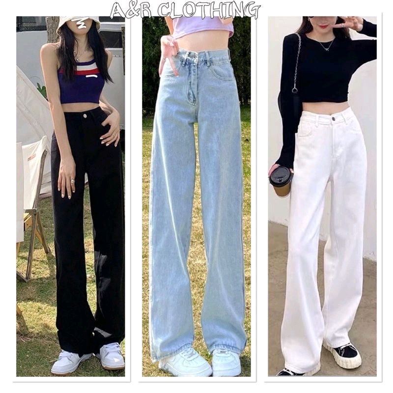 zan823's tweet photo. Check out Loose Wide Leg Jeans Women High Waist Casual High Street Ladies Denim Pants Long Palazo Pants Seluar Jean for RM6.43 - RM20.24. Get it on Shopee now! https://t.co/Tw0hVB9hMM https://t.co/rcUADCcakN