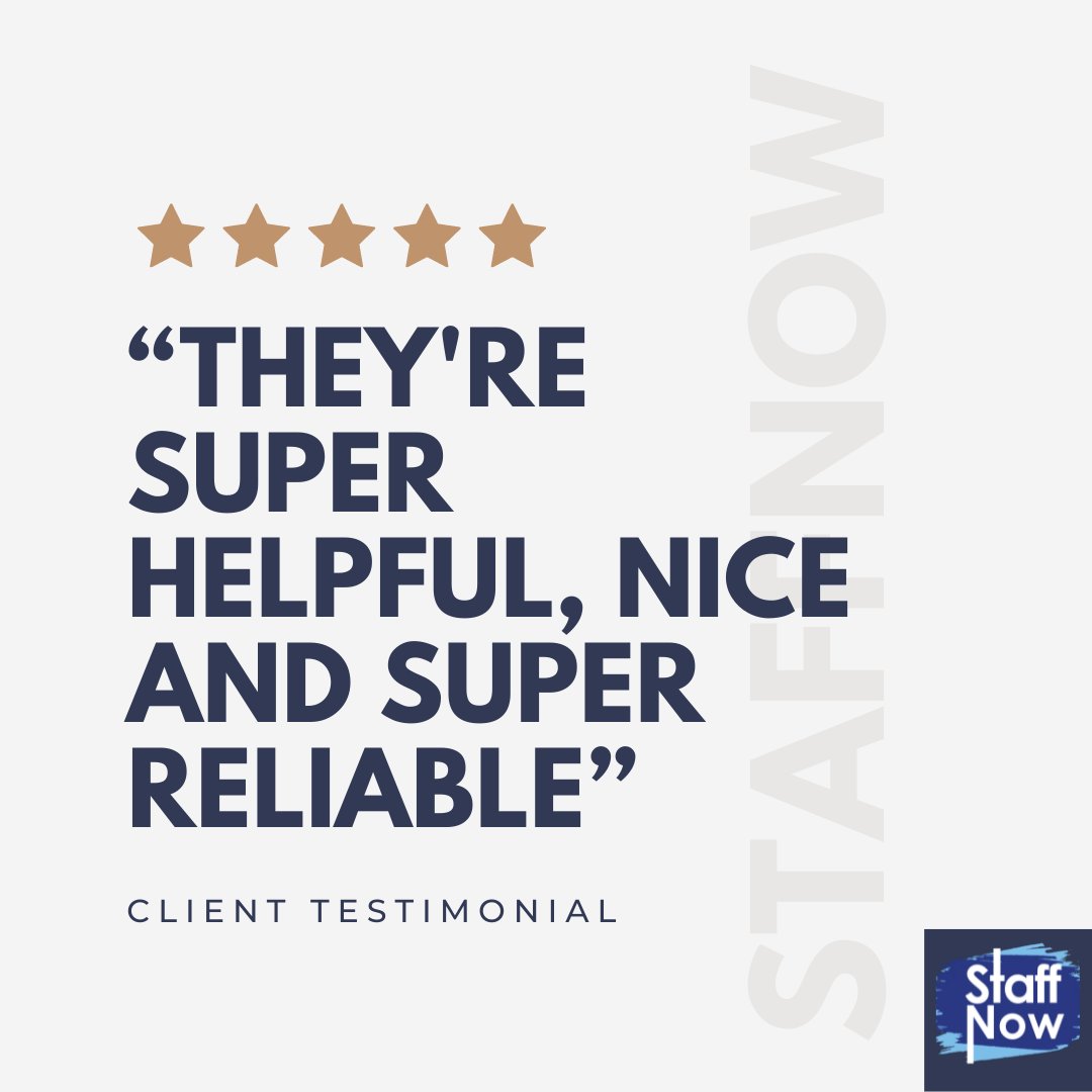 StaffNow1's tweet photo. Our process is quick, easy, and simple, delivering top tier results! Work with us today.

#StaffNow #JobsNearMe #Hiring https://t.co/TryMPOd1py