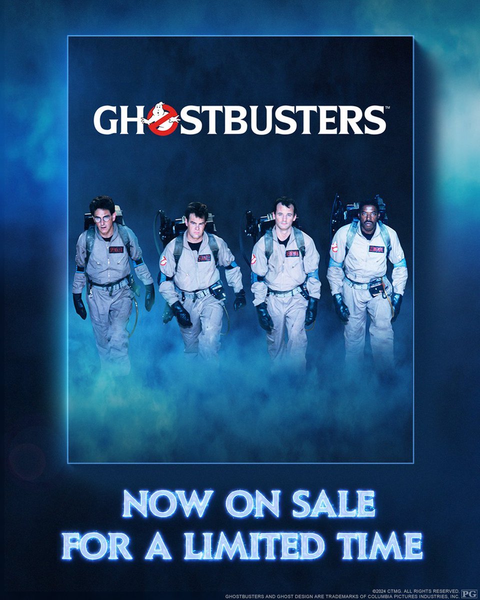 Ghostbusters's tweet photo. Listen, do you smell something?!? 👂👃 #Ghostbusters is now on sale for a limited time on Digital. Complete your collection today!

https://t.co/VV2K8M2Gdf https://t.co/Y9VX8qmhVh