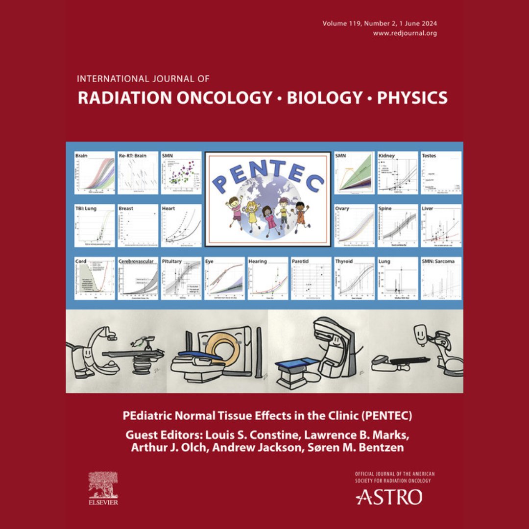 A new #RedJournal special issue has published, PENTEC: Pediatric Normal Tissue Effects in the Clinic. This special issue represents years of work researching and writing critical reviews about the treatment of childhood cancers. ow.ly/OQoa50S7IFN