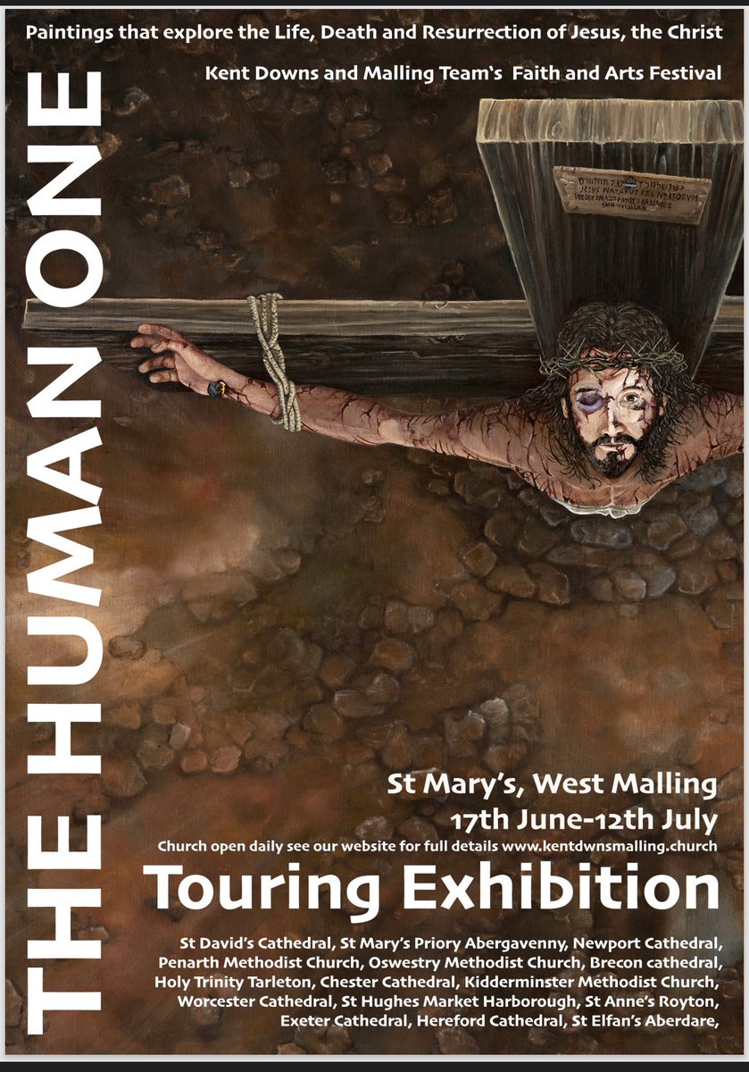 Kellspa's tweet photo. So excited that @jezthomasart  exhibition ‘The Human one’ will be here soon.  Lots going on to help people engage with the art and opportunities for creative responses. 
Don’t miss it. @SeeOfRochester https://t.co/m3ZZz5fIua