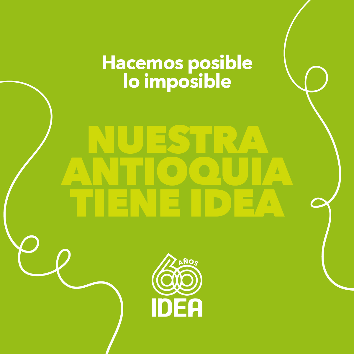 IDEA_Antioquia's tweet photo. ¿Sabes por qué #NuestraAntioquiaTieneIDEA? 
Porque durante #60años hemos impulsado el desarrollo sostenible, mejorando la calidad de vida de nuestras comunidades a través de innovación, compromiso y alianzas estratégicas. #IDEA60Años #VamosPorMás @catagomeztoro https://t.co/PaO4qL2ki6