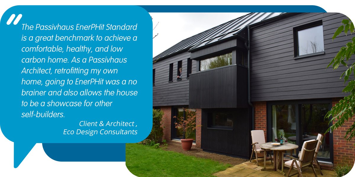 PassivhausTrust's tweet photo. Interested in phased #retrofit? Book a #FREE #sitevisit to @alanbudden Parklands #EnerPHitPlus 28 - 30 June https://t.co/Gyq3y25O3g

More #iPHopendays tours  👉https://t.co/9vrMuBe68G

#MiltonKeynes  #LCAW2024 #BetterBuildings #PassiveHouse #ClimateAction #Retrofit #EnerPHit https://t.co/3NCiv0oiQq