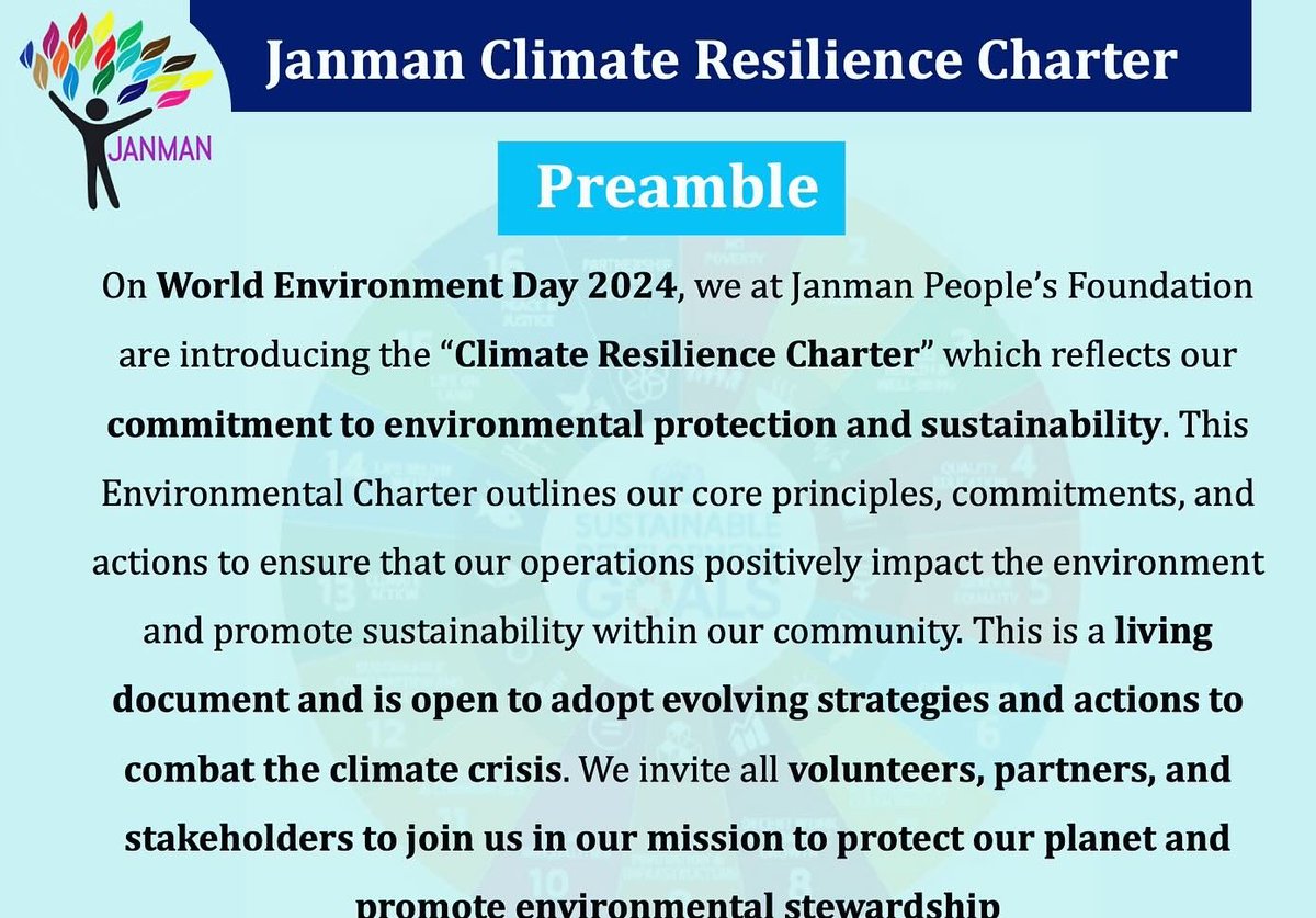 JANMAN PEOPLE'S FOUNDATION tweet media