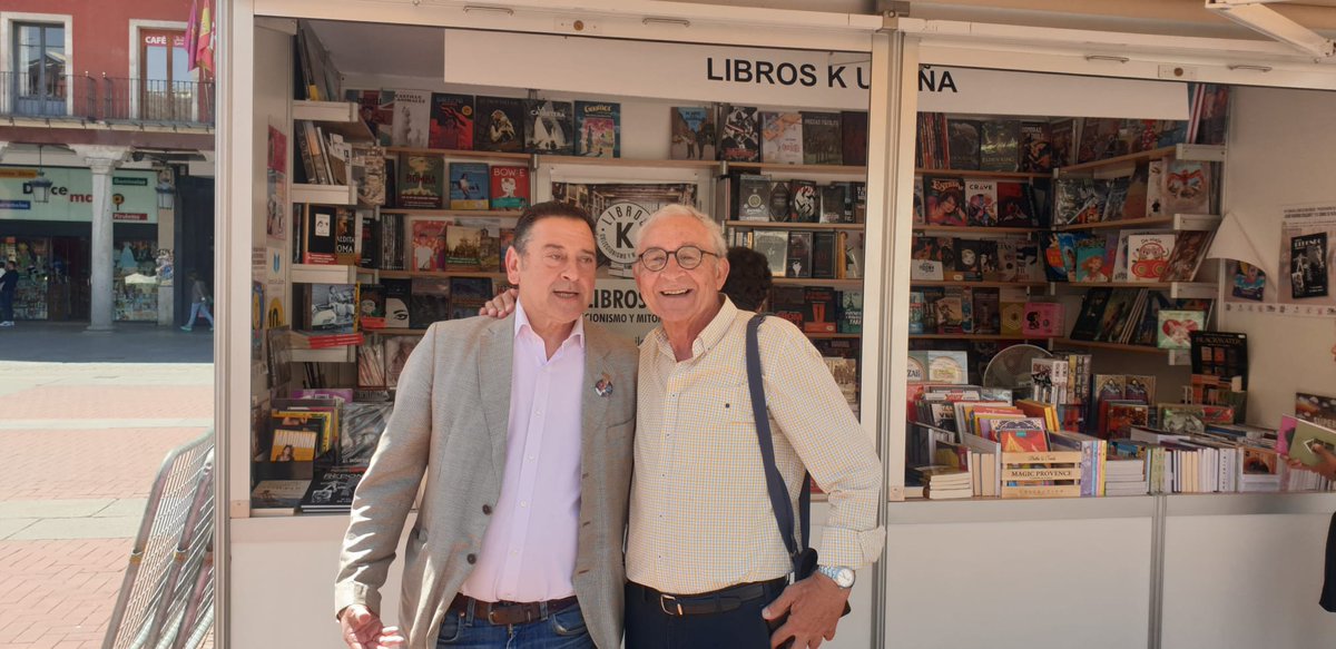 57 <a href="/FerialibroVLL/">FeriaLibroVLL</a> stand <a href="/k_libros/">Libros K</a> <a href="/librerosVLL/">Gremio Libreros Valladolid 📚</a> <a href="/CulturaVLL_/">CulturaVLL</a> <a href="/ayto_uruena/">Ayto. de Urueña</a> <a href="/turvalladolid/">Turismo Valladolid</a> <a href="/asofed/">ASOFED</a>