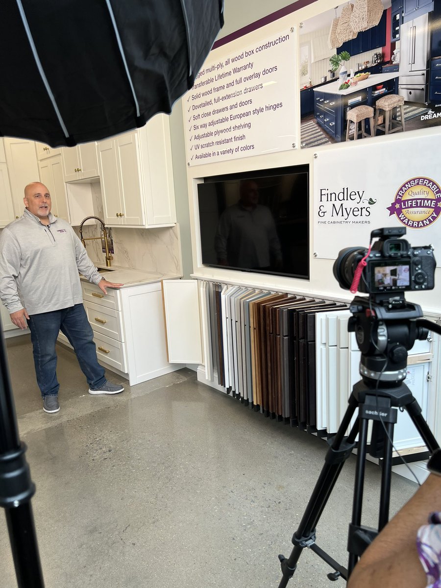 The only time it’s okay to lie down on the job. #VideoStoryProductions <a href="/CabinetsToGo/">Cabinets To Go</a>  #trainingvideos #cabinets #countertops #flooring #design #kitchendesigns #videoproduction #videoshoot #videoediting