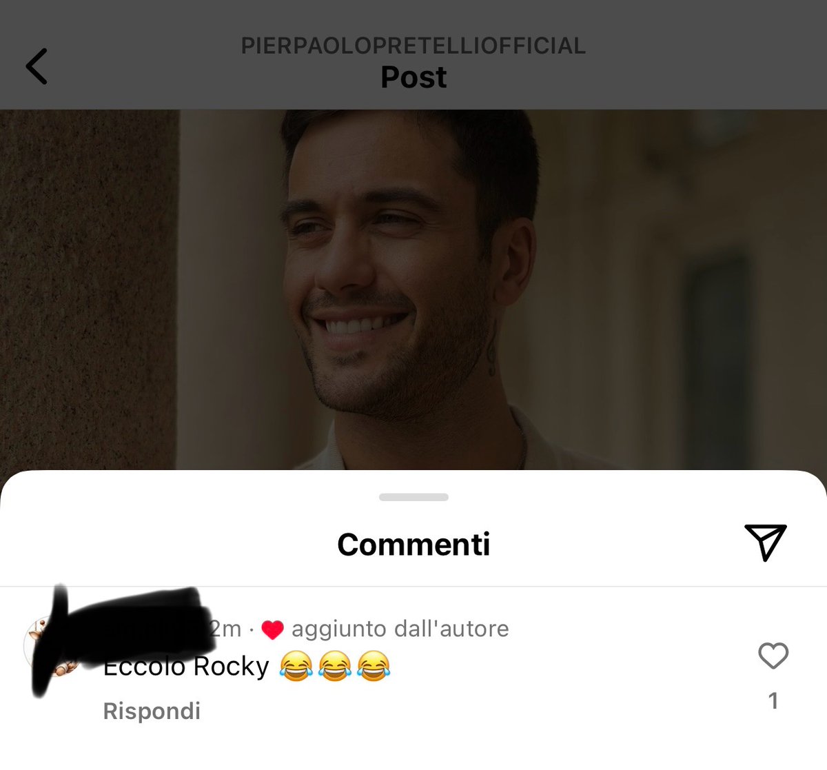 lefrutta39's tweet photo. È arrivata la conferma di @pierpaolopretel, farà Rocky il musical!! Ahahaha @LucianoCannito ha scelto malgioglio ahaha #prelemi https://t.co/yG4c2Dk2oo