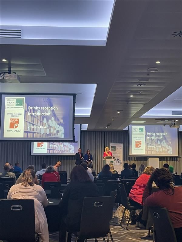 Delegates, we look forward to you joining us at our drinks reception, thanks to sponsors @DiversityTravel.
#LUPCSUPC2024