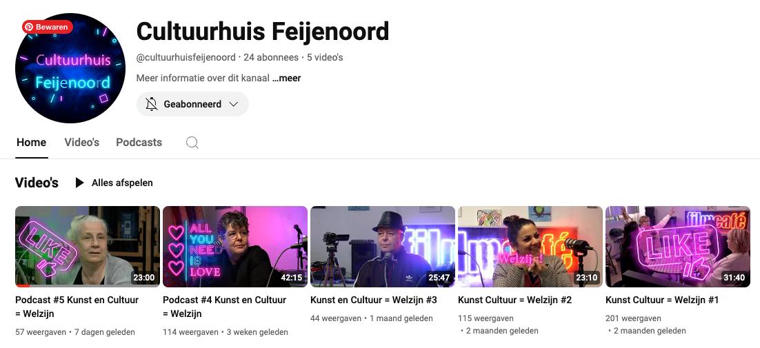 𝘓𝘶𝘪𝘴𝘵𝘦𝘳 &amp; 𝘬𝘪𝘫𝘬𝘵𝘪𝘱  📽️ De podcast van Cultuurhuis Feijenoord!

De podcast voor en door bewoners in Feijenoord vanuit het Cultuurhuis in de Hillevliet. 

Bekijk en word abonnee via  👉  shorturl.at/hUcJJ

#TeamHillesluis