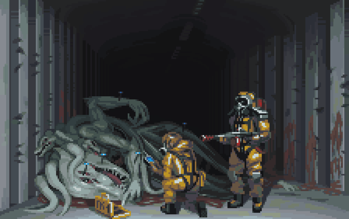 LapesDoc's tweet image. Tunnel #pixelart #ドット絵