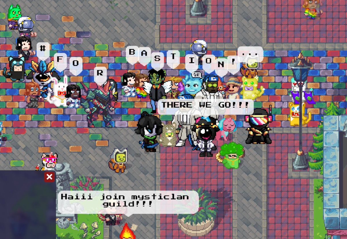 In celebration of <a href="/pixels_online/">Pixels</a> x <a href="/PlayFightLeague/">Fight League</a> partnership!! 

Unplanned raid, World 69 on pixels

42853 hours later...
Our most our perfect one hahahaha

Had so much fun!

#ForBastion