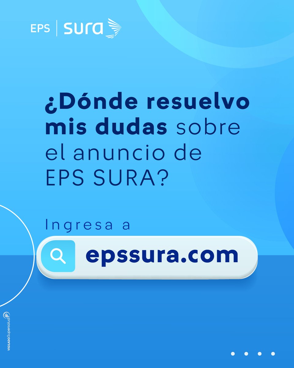 DanielMarinRoj2's tweet photo. ¿Tienes dudas sobre #EPSSURA? Recuerda siempre validar a través de los canales oficiales. https://t.co/LoDkwSfST3