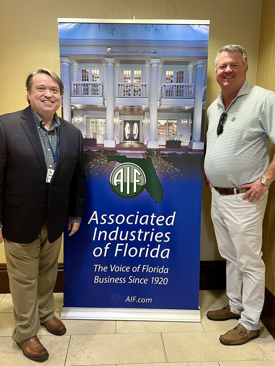 CEAFlorida's tweet image. Great discussions on #energy policy and supporting the strong #Florida economy - thanks @AIF_Foundation and @BrewsterBevis and team for hosting us this week @CEAorg