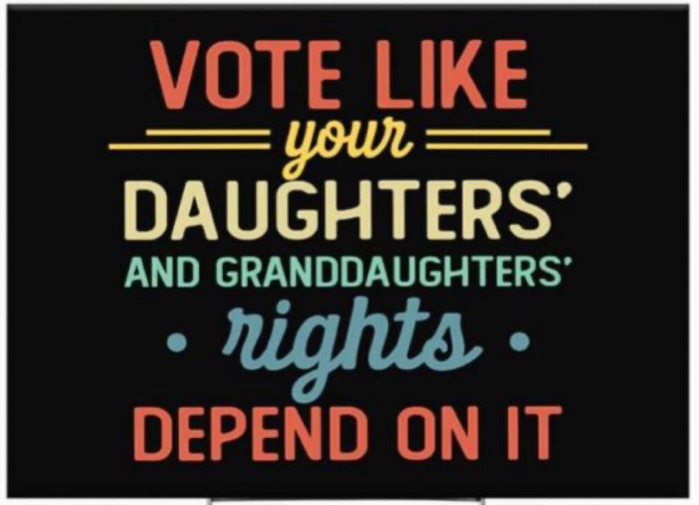 tmelissen1219's tweet photo. @LqLana #RoeYourVote https://t.co/mpv3z5Lact