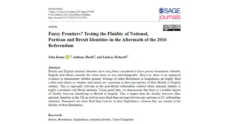 Political Studies tweet media