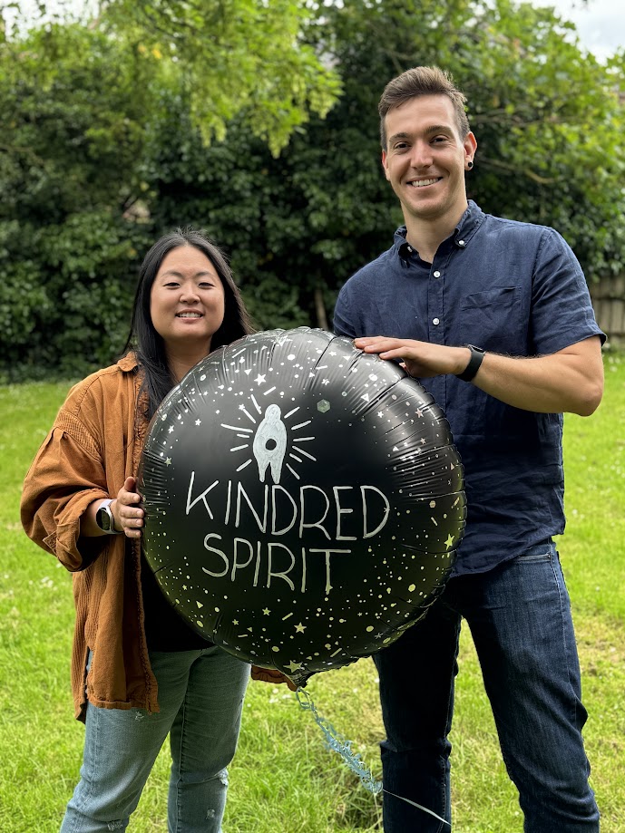 KindredSGames's tweet image. After quietly working behind the scenes for the past 6 months, we’re thrilled to finally reveal our new studio… We are Kindred Spirit Games! A brand new indie game studio co-founded by industry veterans Megan Ralph (@megralph ) and Joel Herber (@madhotdog).