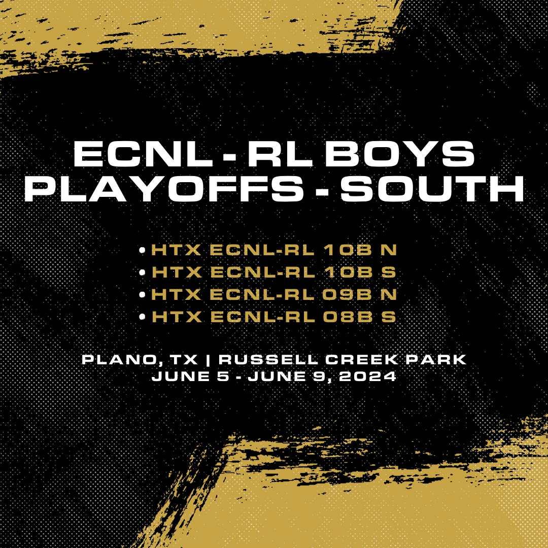 HTXSoccer's tweet photo. Good luck to the 4️⃣ teams competing at the ECNL-RL Playoff in Plano, staring today!

#htxsoccer #htxecnl #htxnorth #htxsouth #htxelite @ecnlboys https://t.co/HjgsFv2Czx