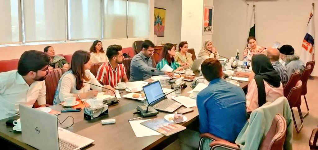 #WorldEnvironmentDay‌: <a href="/ncswpk/">National Commission on the Status of Women</a> honors women's contributions &amp; resilience in the face of climate change. Experts pledge to protect &amp; empower Pakistani women at today's prep meeting for the June 26 National Conference on Climate Change. #ClimateAction #GenderEquality #Environment