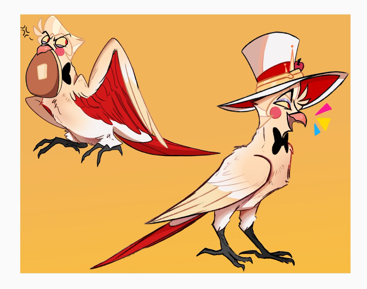 Can you look after him while I go get the milk? 

#HazbinHotel #HazbinHotelFanart