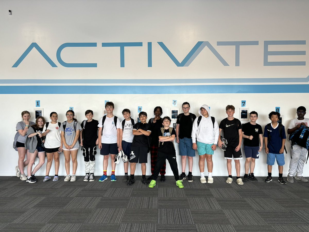 _ascarcelli's tweet photo. Grade 7s having fun this morning at activate!! https://t.co/qibJx6JGJP