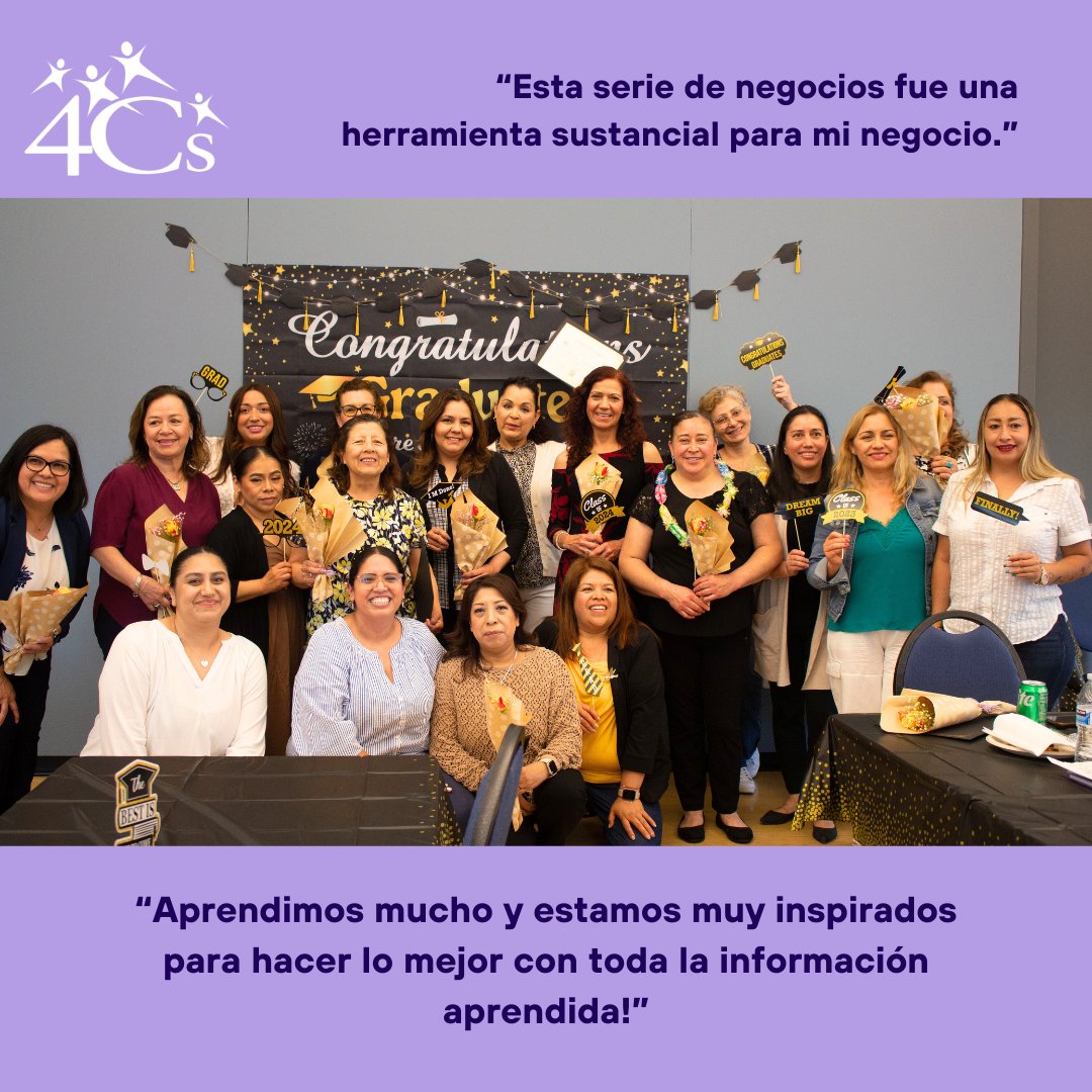 4Cs San Mateo County (@4cssmc) on Twitter photo Después de 10 semanas, 17 proveedores de #childcare se han graduado de nuestra "Serie de Negocios" en colaboración con <a href="/AllOurKin/">All Our Kin</a>. ¡Felicidades a todos! Escuche a nuestros graduados sobre lo que aprendieron en el programa: Después de 10 semanas, 17 proveedores de #childcare se han graduado de nuestra "Serie de Negocios" en colaboración con <a href="/AllOurKin/">All Our Kin</a>. ¡Felicidades a todos! Escuche a nuestros graduados sobre lo que aprendieron en el programa: