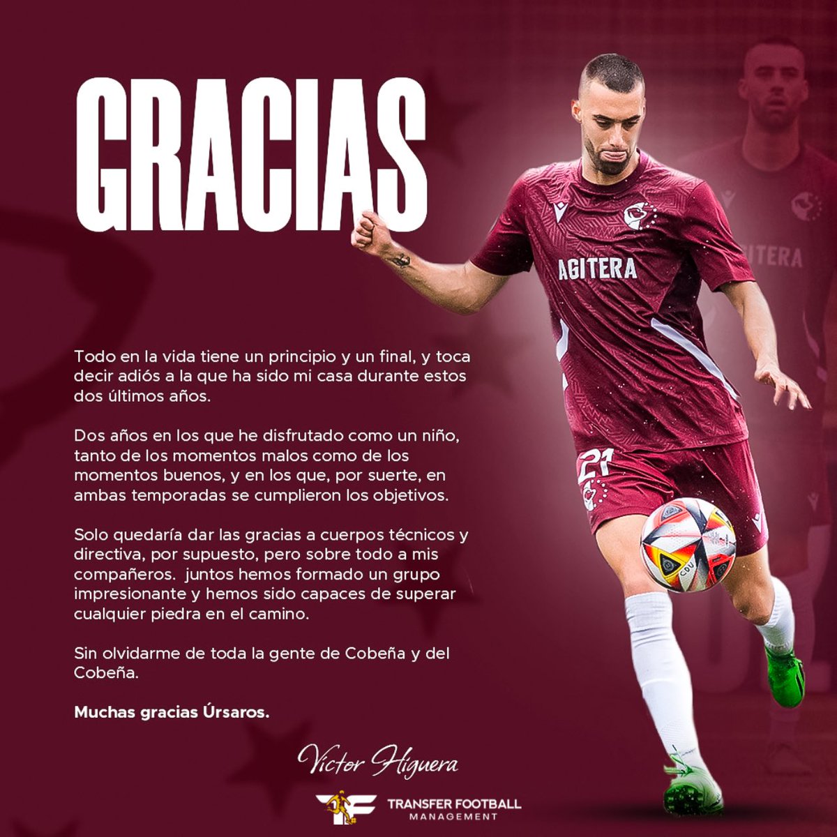 ManagementTF's tweet photo. GRACIAS @CDURSARIA ♥️ https://t.co/LA0GEOlEnC